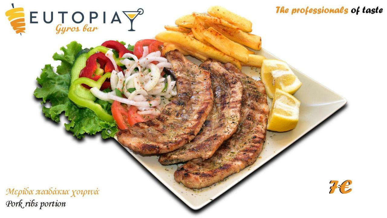 Eutopia Paralia Katerinis Bagian luar foto